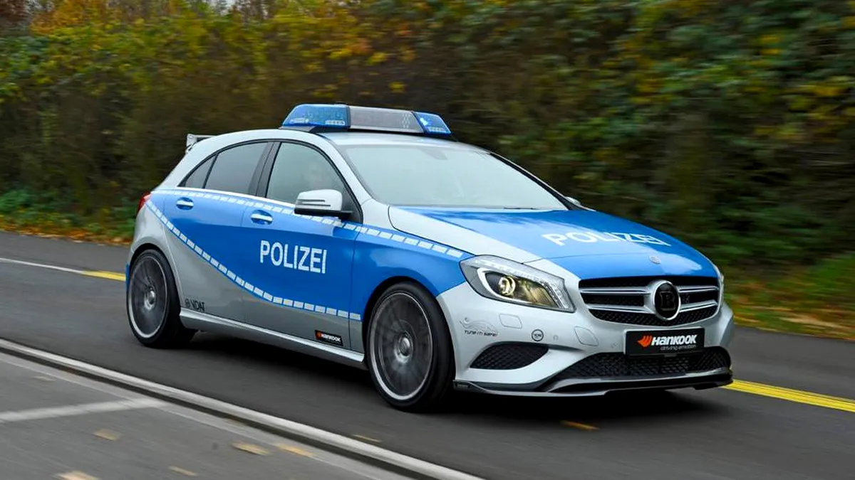 Brabus a transformat noul A-Class în maşină de poliţie