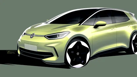 Noi imagini cu Volkswagen ID.3 facelift. Noul model va fi lansat în martie - VIDEO