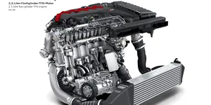 Audi ar putea adăuga un sistem hibrid motorului cu cinci cilindri, pentru a îl menține în vânzare în Europa