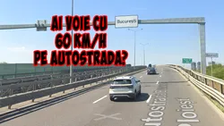 E legal să circuli cu 60 de KM/h pe autostradă? Care este viteza minimă în 2025