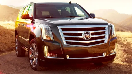 Noul SUV Cadillac Escalade: imagini şi informaţii oficiale
