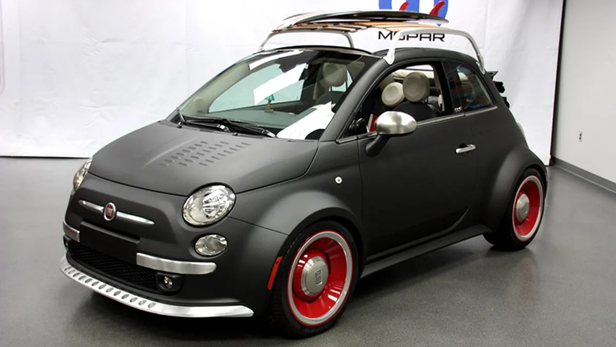 Chrysler merge la SEMA cu Fiat 500 Beach Cruiser