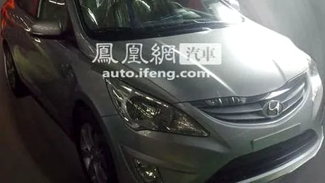 Ultimele poze spion cu Hyundai Accent