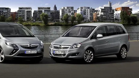 Precedenta generaţie Opel Zafira rămâne în producţie, alături de noul Zafira Tourer