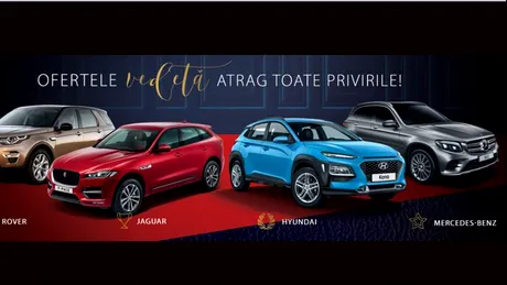 Tiriac Leasing a pregătit oferte speciale pentru mărcile: Hyundai, Land Rover și Jaguar