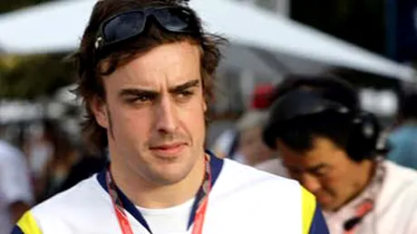Fernando Alonso nemulţumit în Formula 1