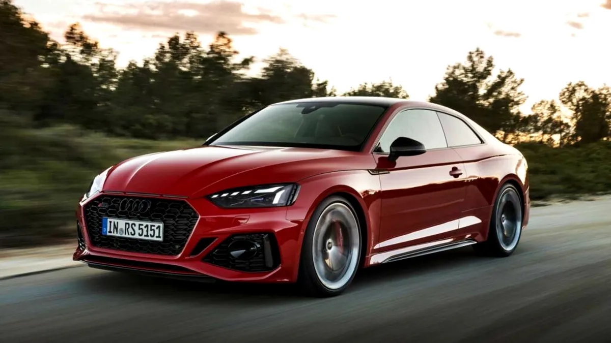 Pachete Competition pentru Audi RS 4 și RS 5: aceeași putere, dar performanțe mai bune
