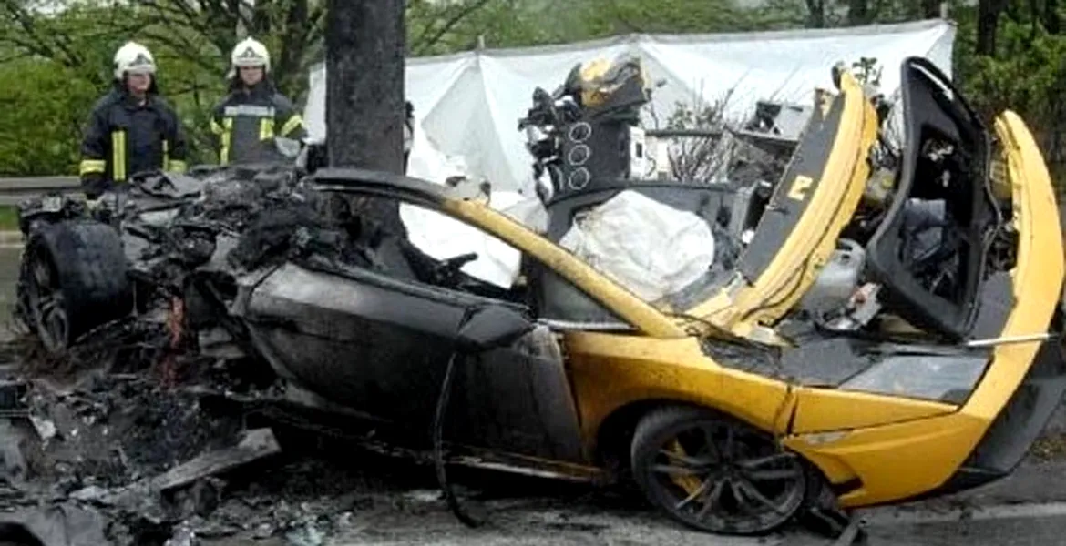 Cel mai grav accident de până acum cu Lamborghini Gallardo