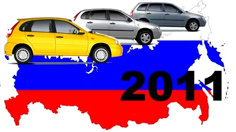 Vânzările de maşini noi în Rusia în 2011: +39%!