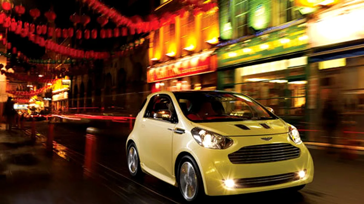 S-a confirmat oficial Aston Martin Cygnet