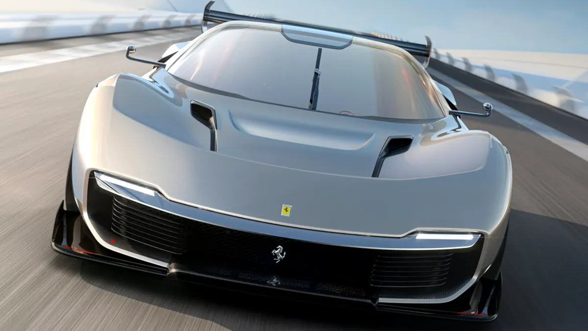 Ferrari KC23 este un model unicat, creat special pentru a fi condus pe circuit - GALERIE FOTO