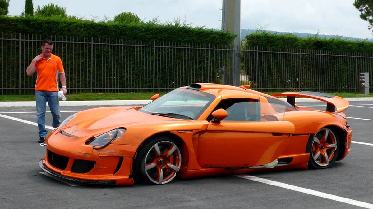 Gemballa GT - accident