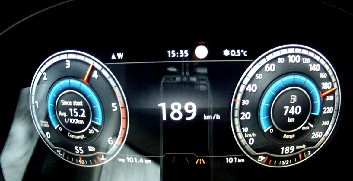 VIDEO: Acceleraţie 0-200 km/h cu noul Volkswagen Passat 2.0 TDI