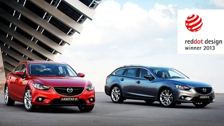 Noua Mazda6 a câştigat premiul red dot pentru design