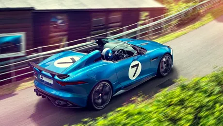 Jaguar Project 7 e un F-Type inspirat din legendarul D-Type