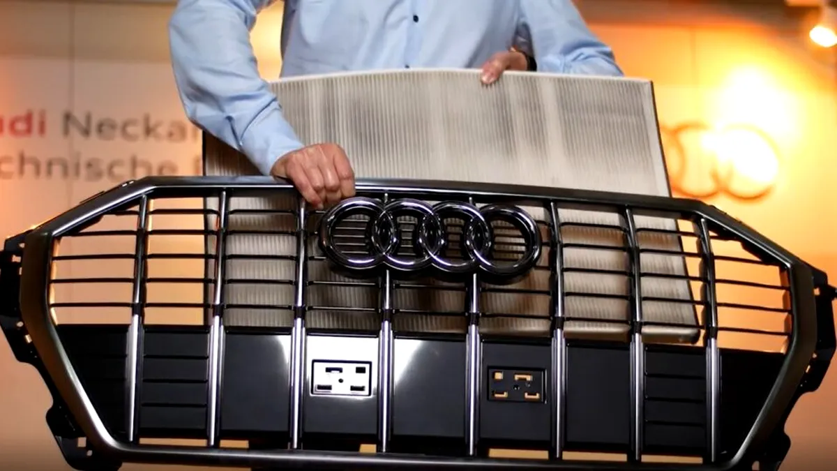 Audi dezvoltă un filtru de particule pentru mașinile electrice care colectează praful din mediul înconjurător