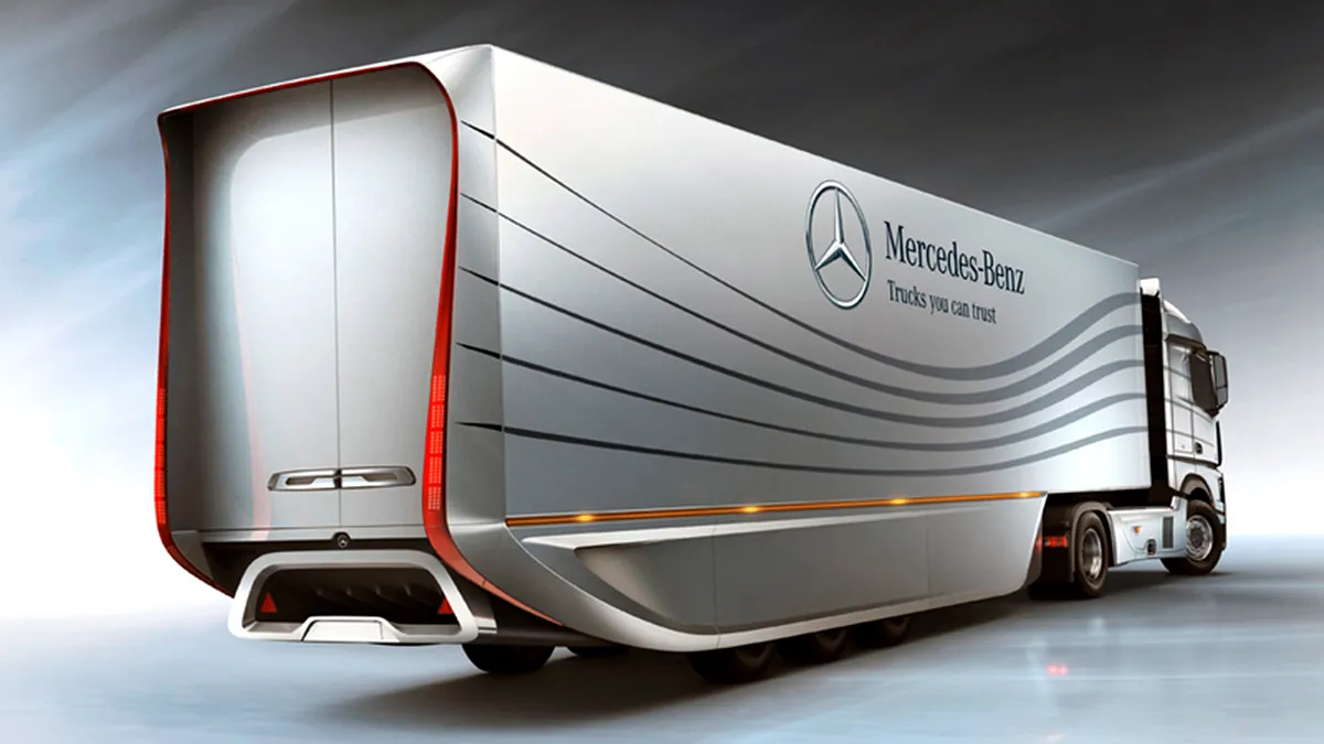 Venit din holospaţiu: Mercedes-Benz Aero trailer