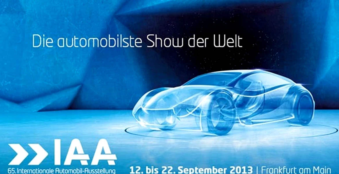 Salonul Auto Frankfurt 2013 – totul despre IAA 2013 (12-22 septembrie)