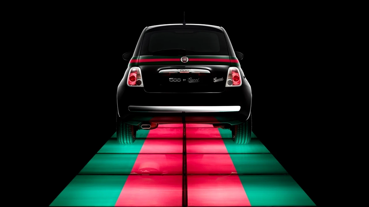 Fiat 500 by Gucci Ad Campaign features Natasha Poly
