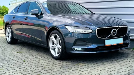 Volvo S90 este mașina perfectă pentru cei ce s-au plictisit de Seria 5. Ofertă BT Leasing pentru un exemplar cu 63.000 KM