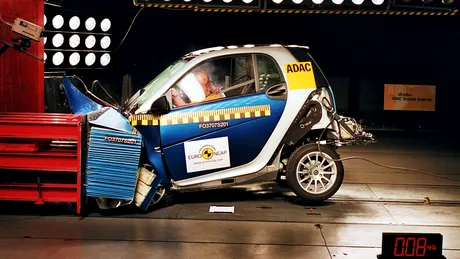 Teste EuroNCAP - Smart ForTwo