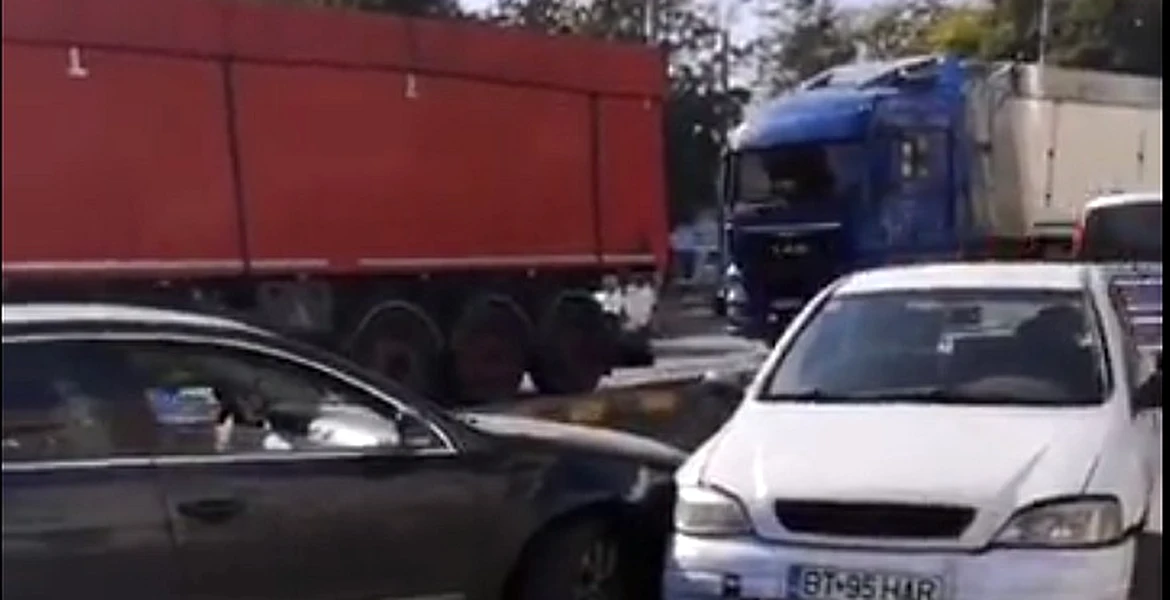 Prima maşină fără şofer din România, accident spectaculos în Botoşani – VIDEO