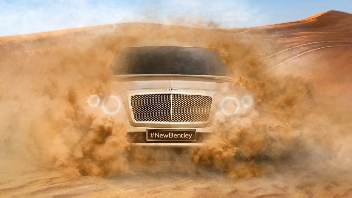 Bentley încă ne ameninţă cu un super-SUV