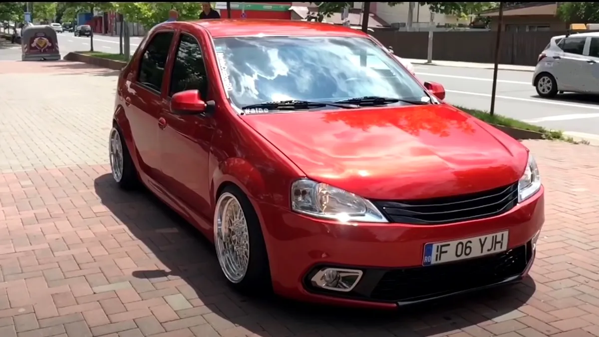 Cum arată Dacia Logan pe care un tânăr a primit-o de ziua lui și în care a investit 15.000?