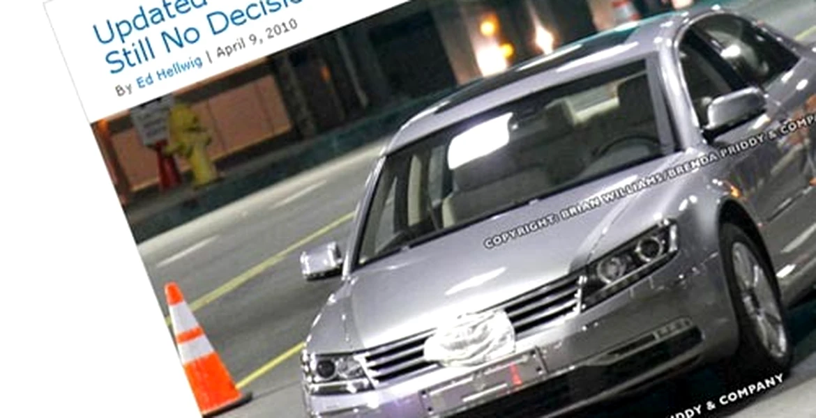Premiera lui Volkswagen Phaeton facelift la Pekin 2010?