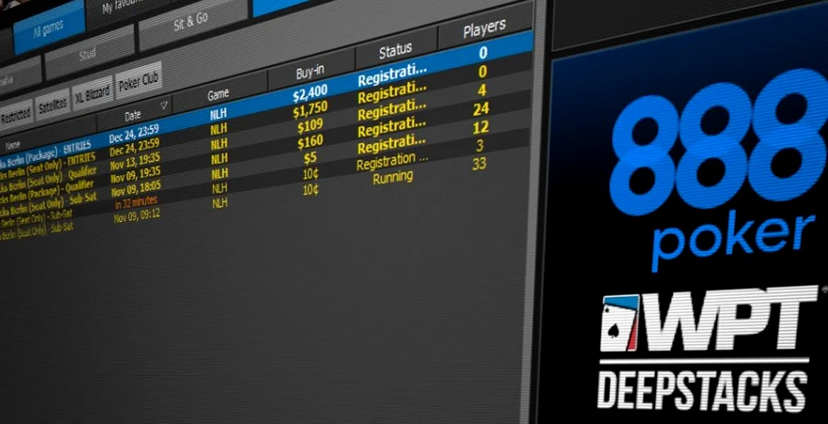 Parteneriat între WPTDeepStacks™ și 888poker pentru 3 serii WPT din aprilie 2021