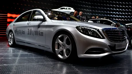 Noul Mercedes-Benz S-Class: imagini şi informaţii oficiale. LIVE