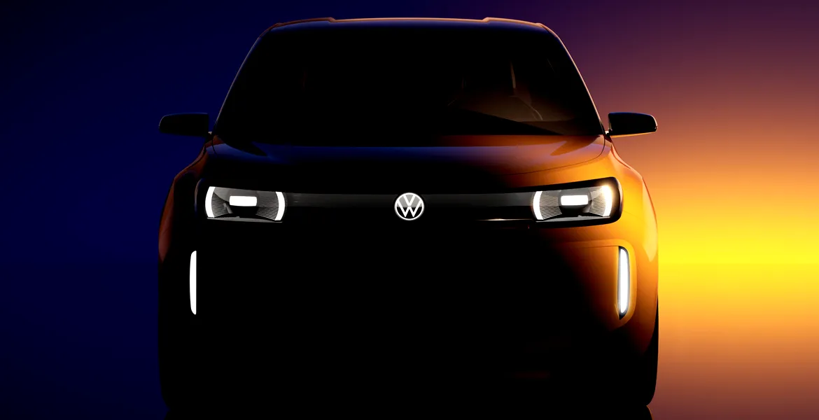 Volkswagen lansează primul teaser cu cea mai accesibilă electrică din gama sa