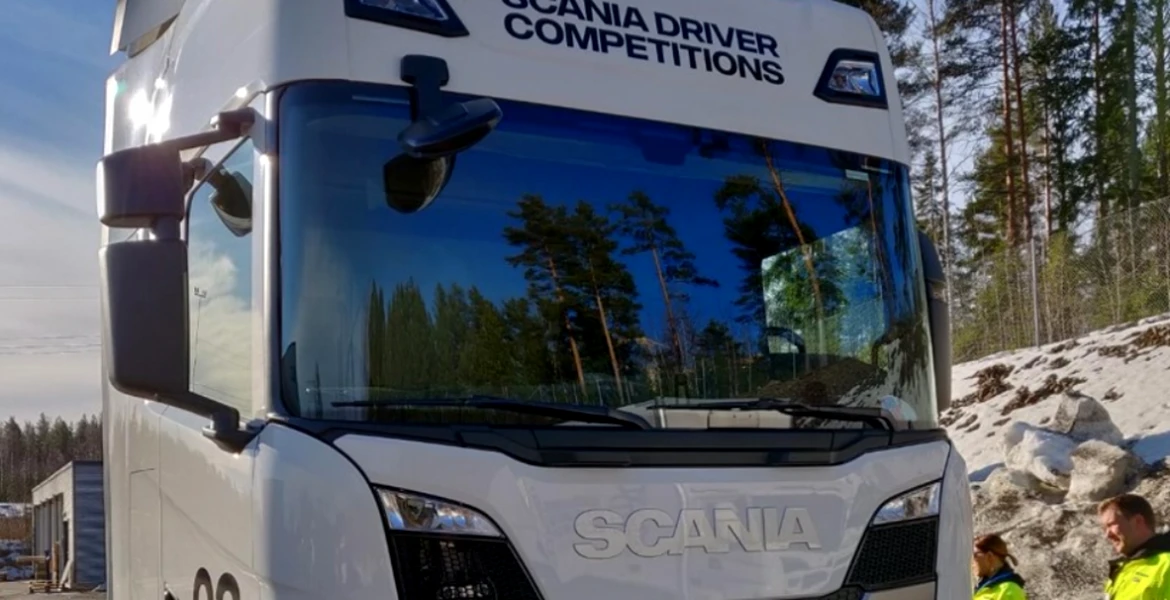 Nokian Tyres susţine evenimentul Scania Driver Competitions