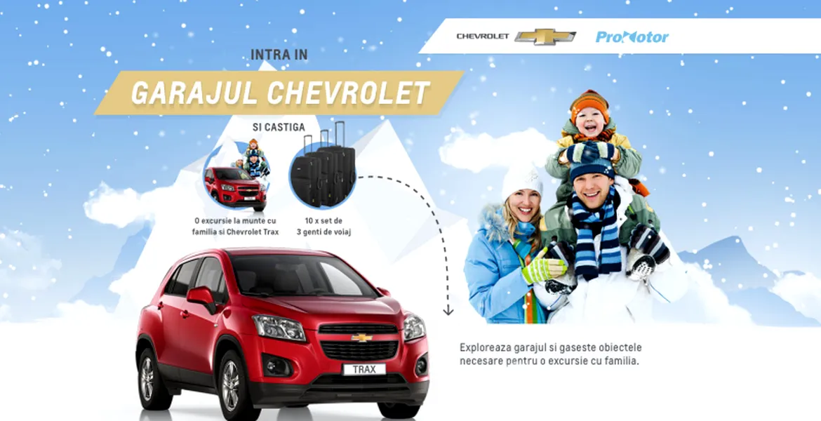 Concursul Garajul Chevrolet a ajuns la final! Te numeri printre câştigători?