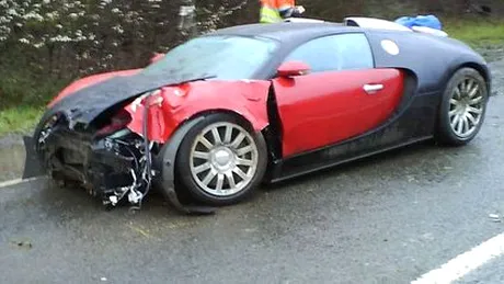 Bugati Veyron accidentat