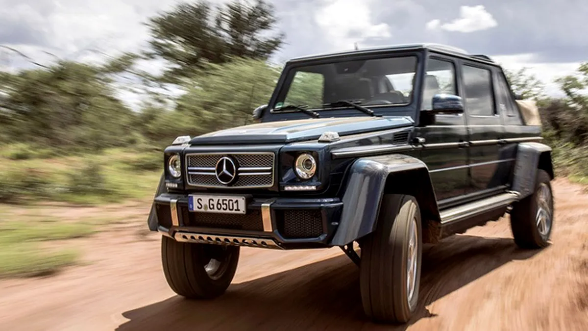 Ultimul Mercedes-Maybach G650 Landaulet este de vânzare - GALERIE FOTO