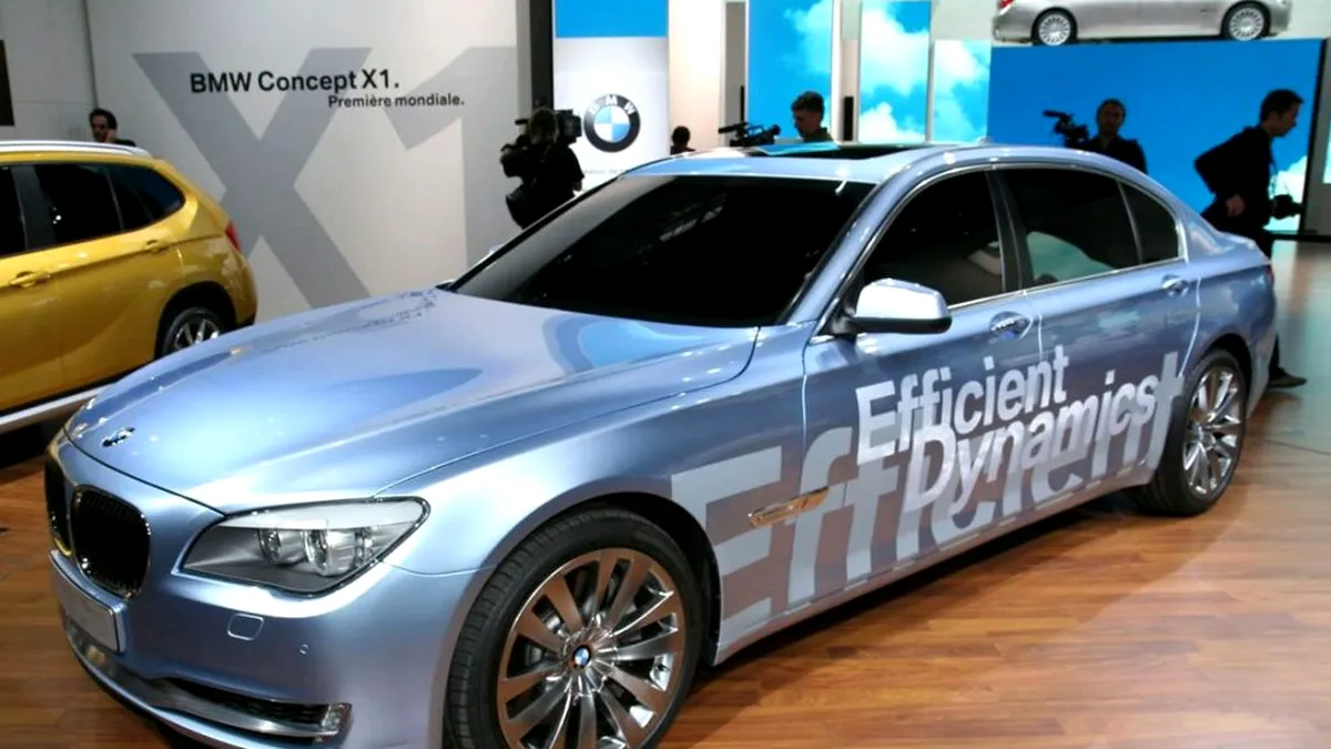BMW Seria 7 Hybrid şi X6 Hybrid se lansează anul acesta