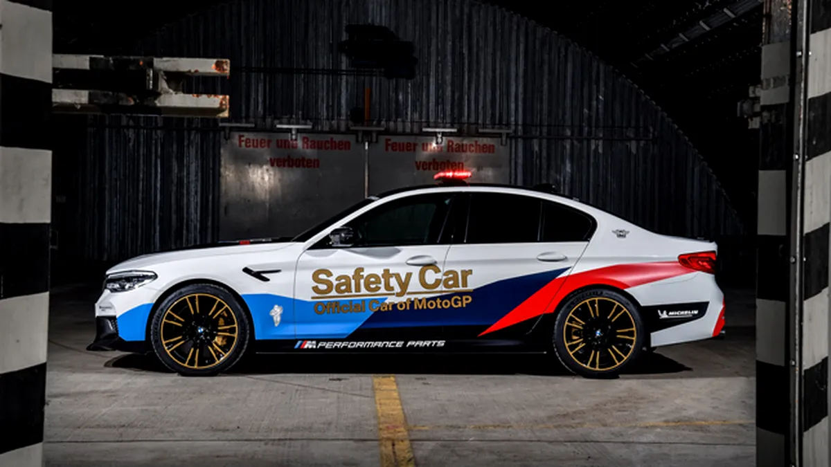 Noul BMW M5 MotoGP, noua vedetă a flotei de Safety Car - FOTO