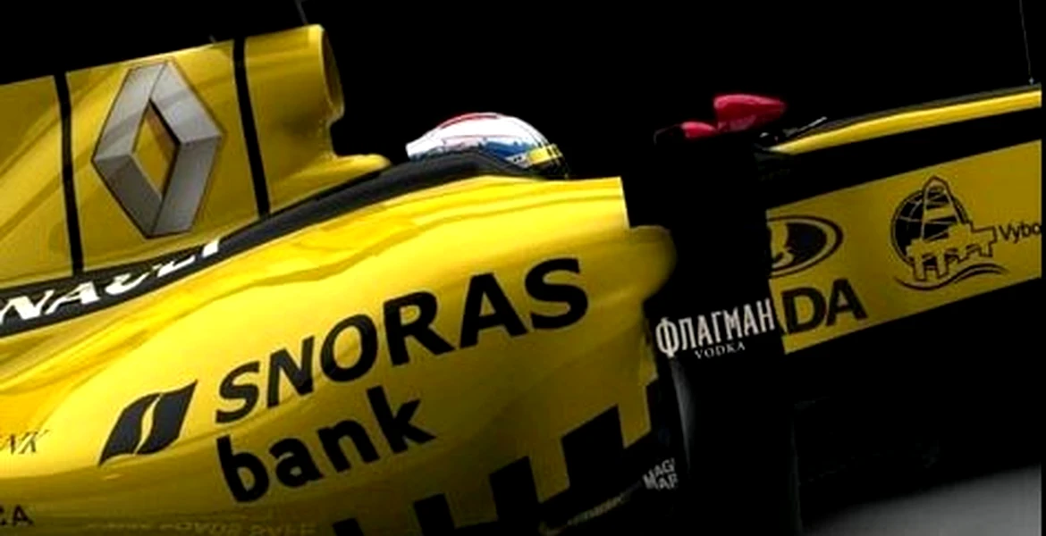 Un nou sponsor pentru Renault F1: Vodka Flagman