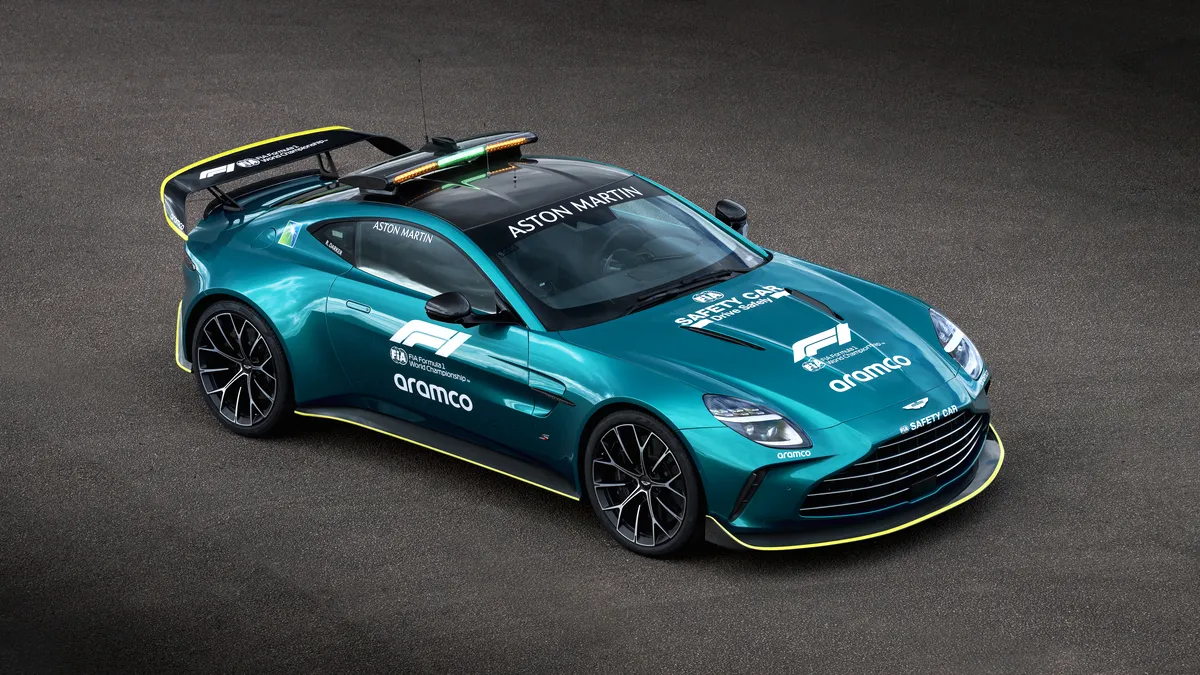 Nou Safety Car în Formula 1: Aston Martin Vantage S
