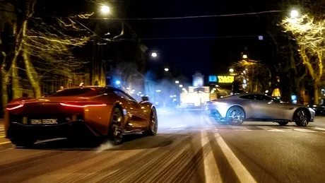 Cam câte milioane de euro crezi că au păpat cascadoriile cu maşini din James Bond Spectre? [VIDEO]