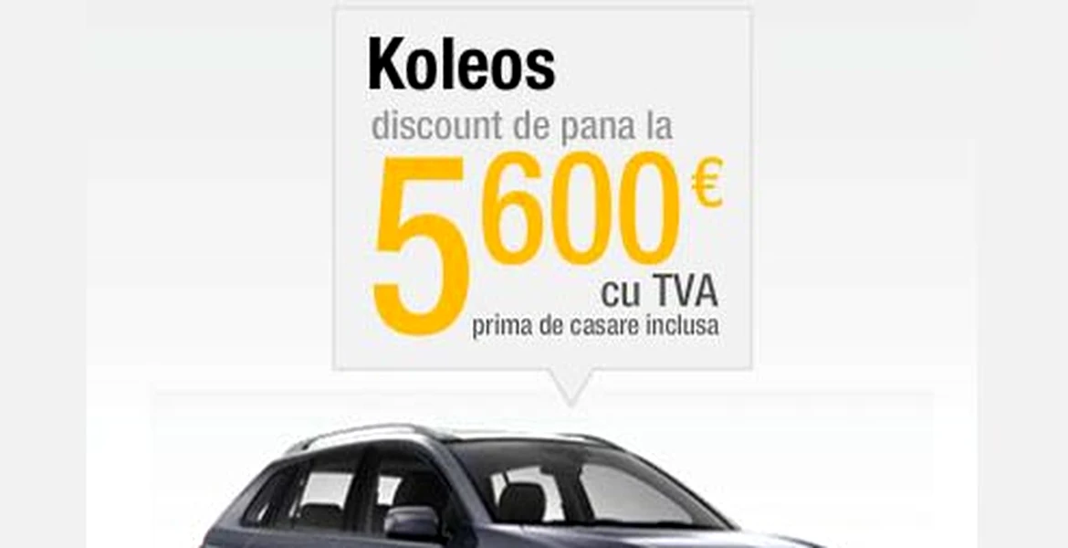 Renault – oferte maşini noi septembrie 2009