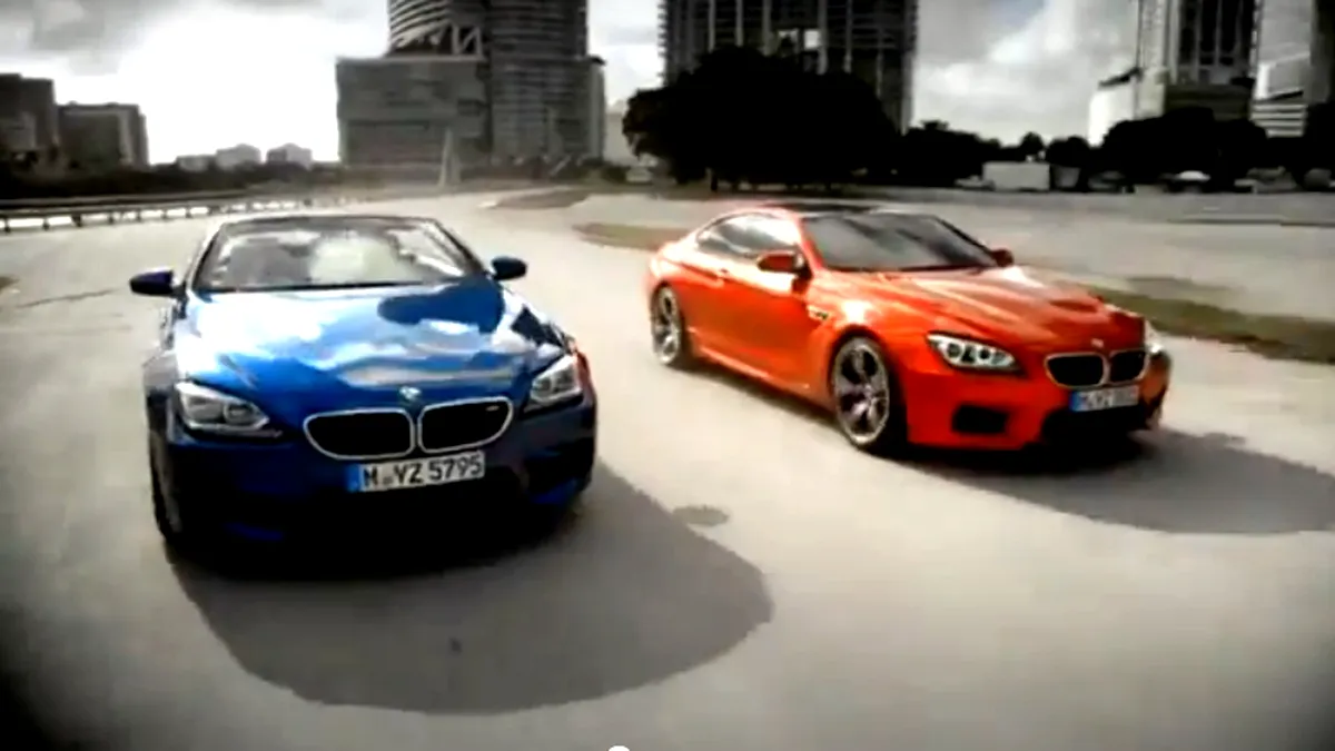 BMW M6 - iată noua sportivă BMW M6, Coupe şi Convertible
