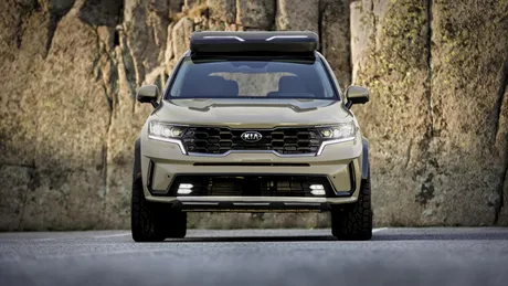 Kia a construit două versiuni ale SUV-ului Sorento pentru aventuri extreme