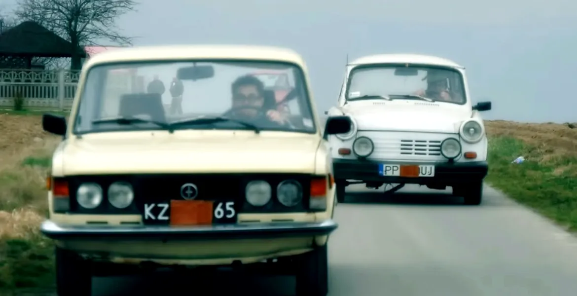 Fast & Furious 7 în varianta poloneză are ca „eroi” un Trabant şi două Fiaturi. Vrem varianta de lungmetraj!