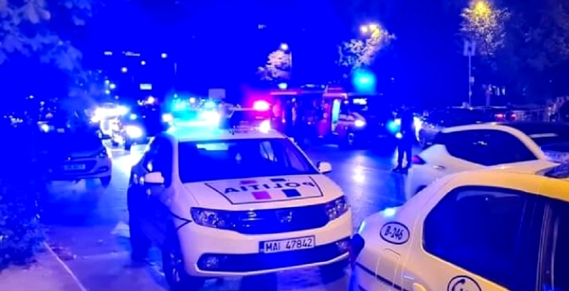 Goana nebună între 7 echipaje de poliție și un motociclist. VIDEO filmat în Timișoara