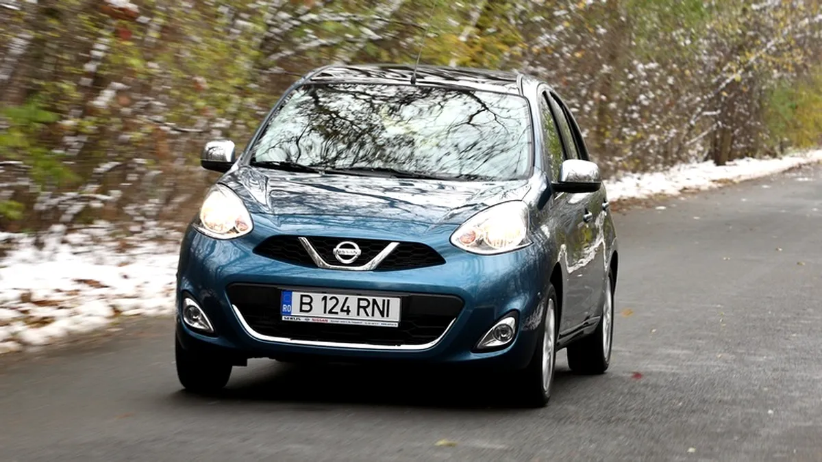 Test în România cu Nissan Micra facelift. Refresh