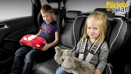 Cum să călătoreşti în siguranţă (şi linişte) cu cei mici în maşină