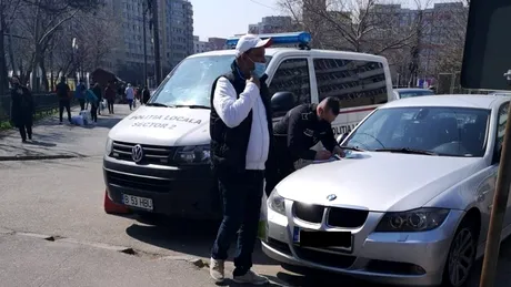 Polițiștii locali încep să observe parcagiii din București. Fenomen de masă, măsuri timide