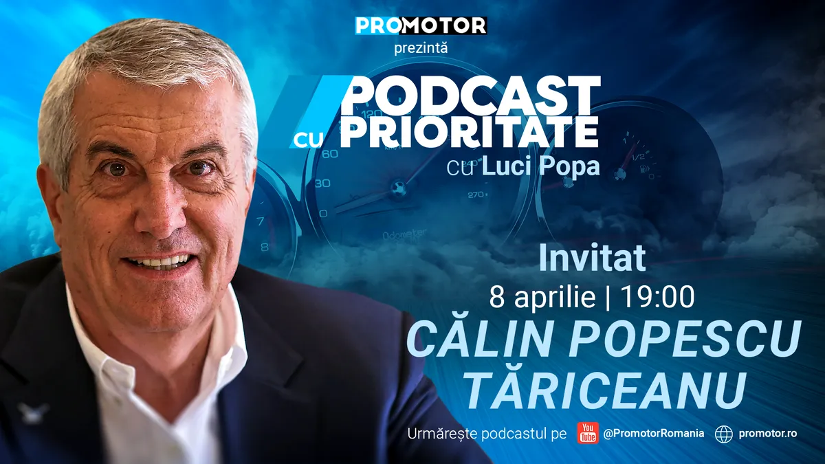 Podcast cu Prioritate episodul 5. Invitat Călin Popescu-Tăriceanu